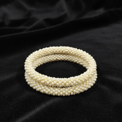Pearl Whisper Bangles