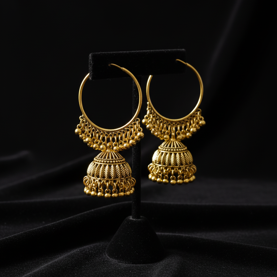 Royal Saahil Jhumkis