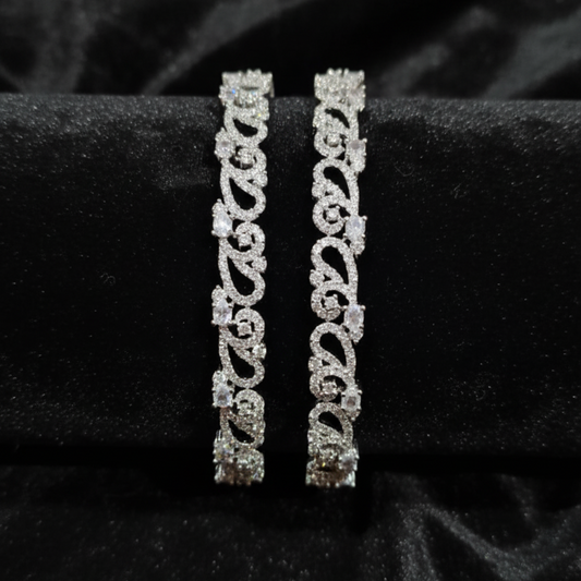 Celestial DNA Cuffs — Luxury Silver-Plated (Handmade)