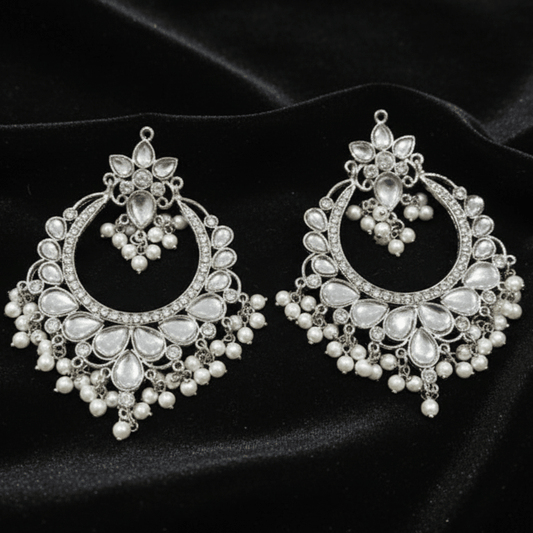 Heer Pearl Earrings - Riwaaj