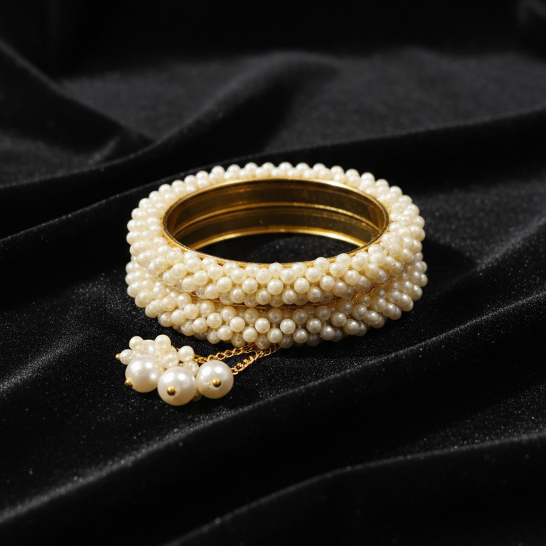 Pearl Whisper Bangles