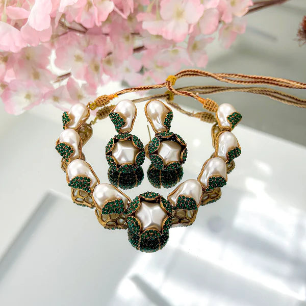 Moti-e-Phool Necklace Set