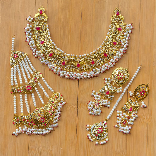 Premium Quality Laak Kundan Set