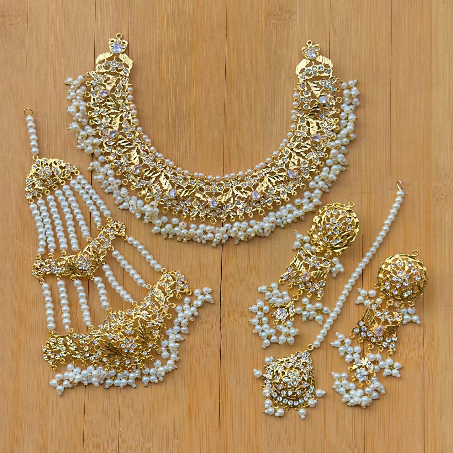 Premium Quality Laak Kundan Set