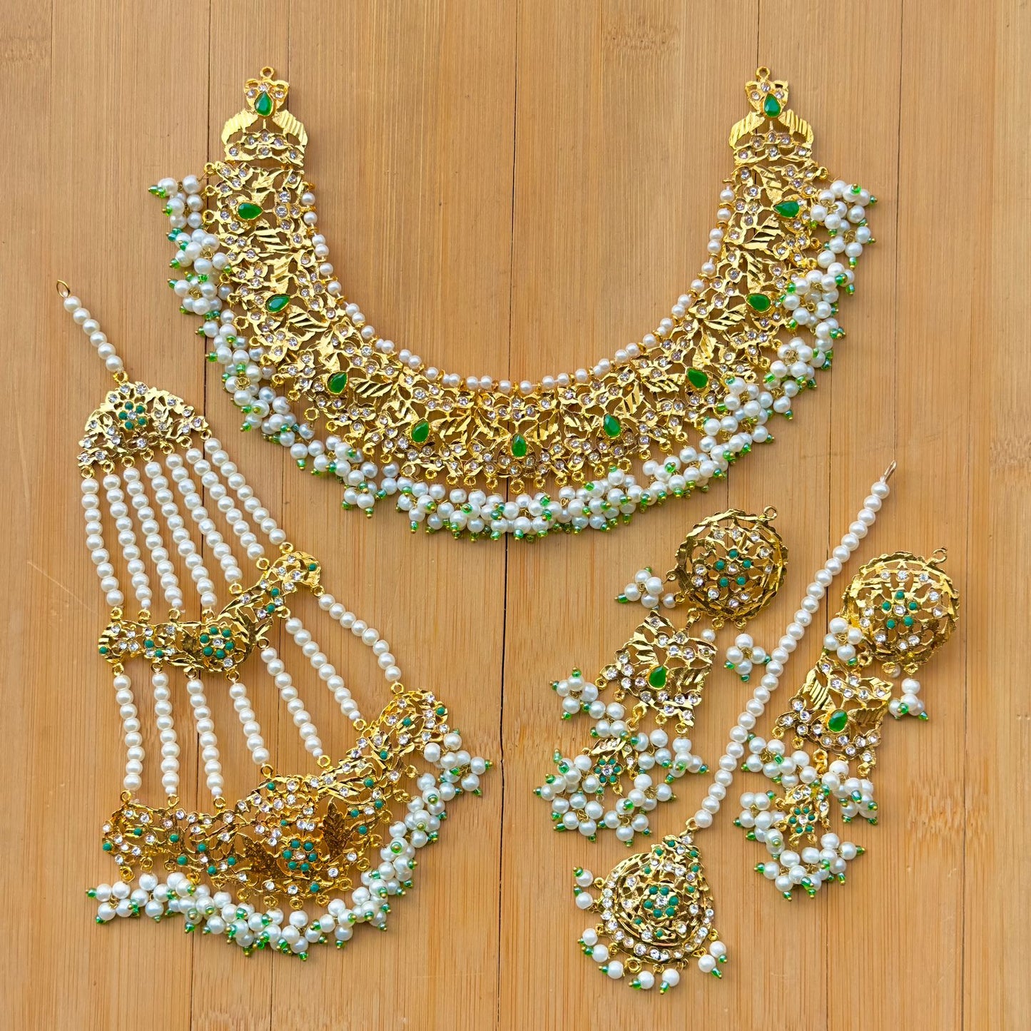 Premium Quality Laak Kundan Set