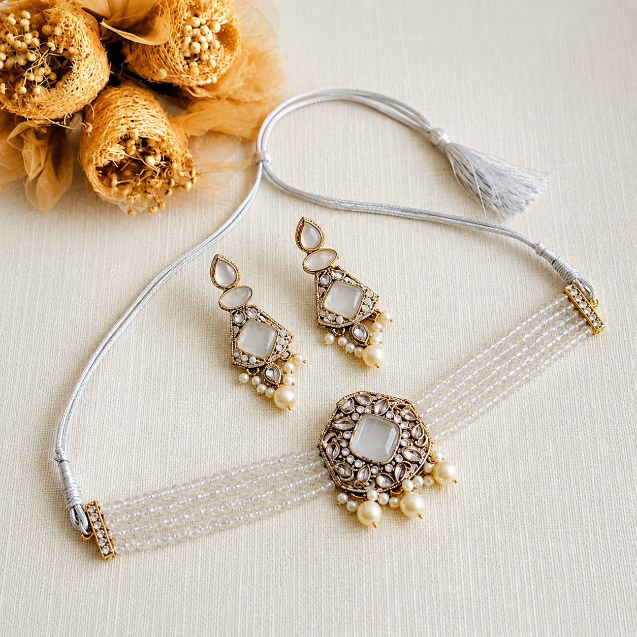 Zeenat Classic Choker Set