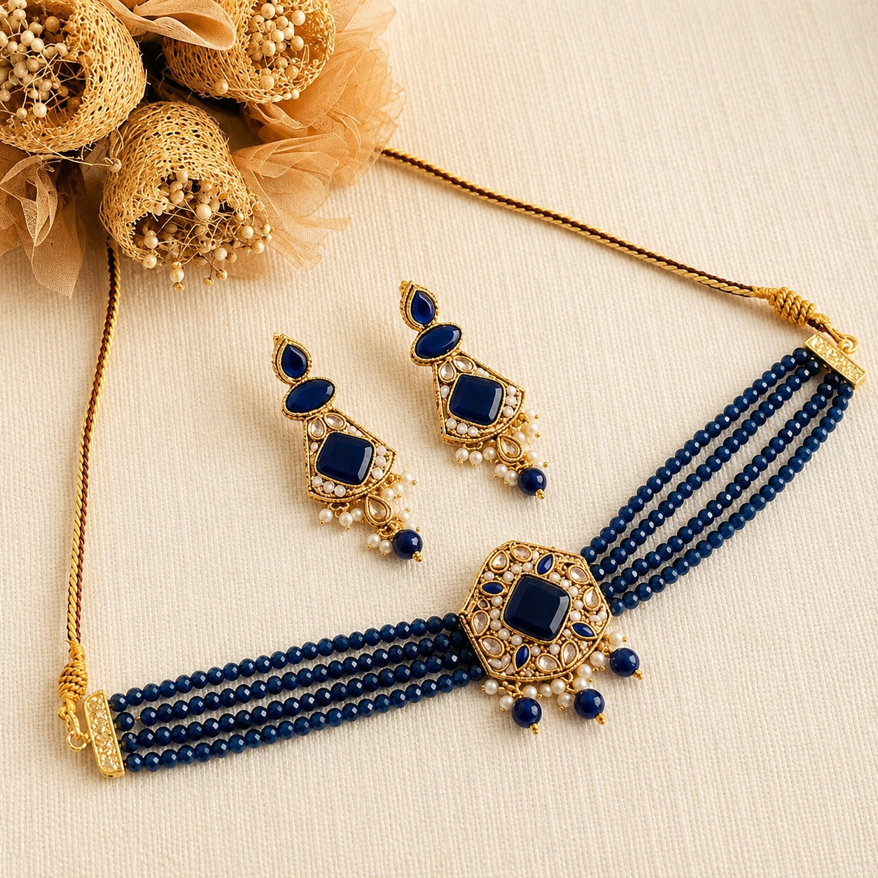 Zeenat Classic Choker Set
