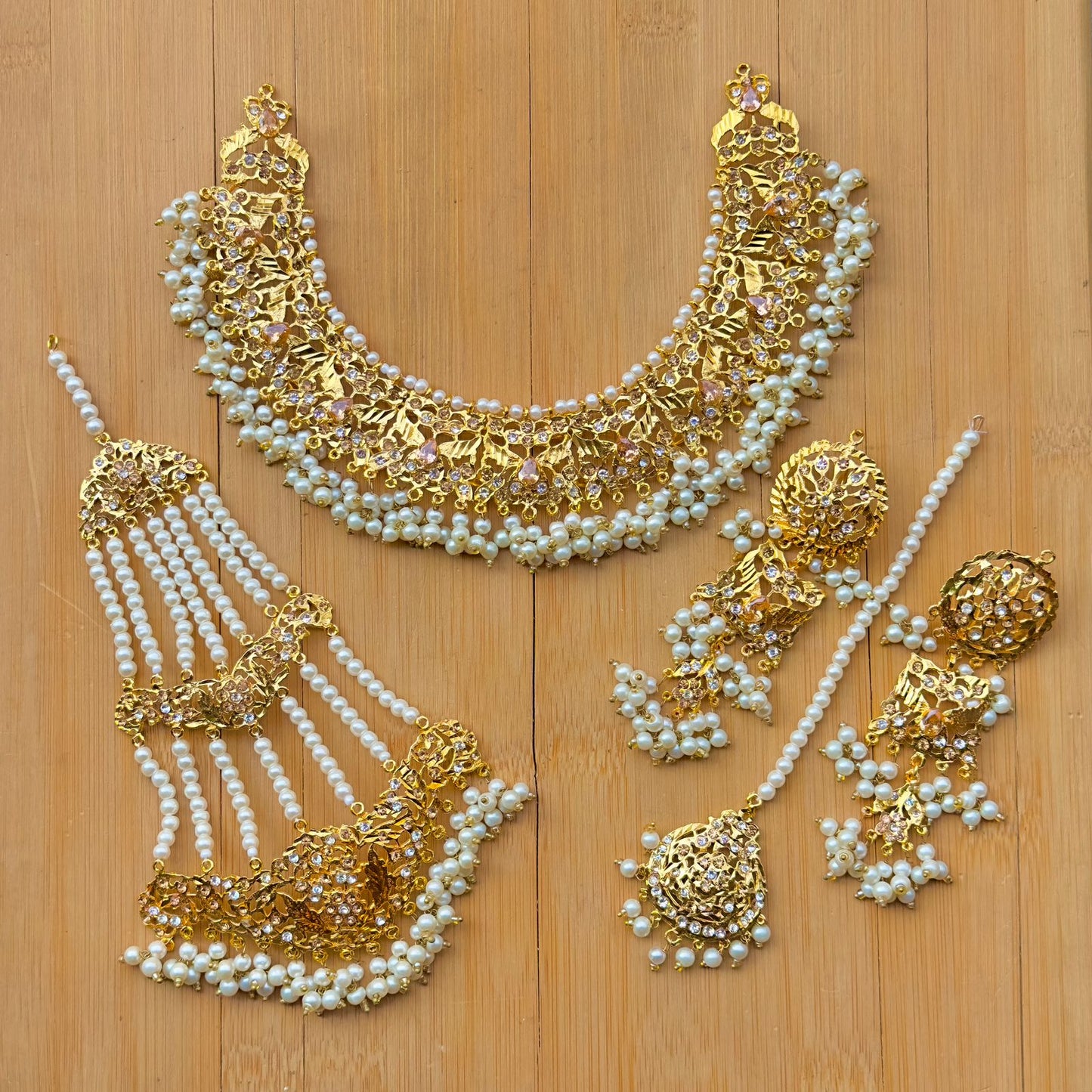 Premium Quality Laak Kundan Set