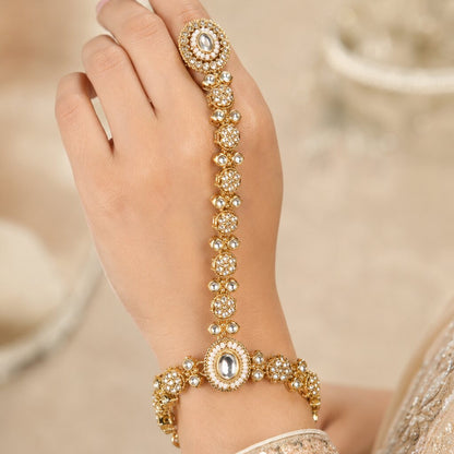 Meher Pearl Kundan Hathphool 3