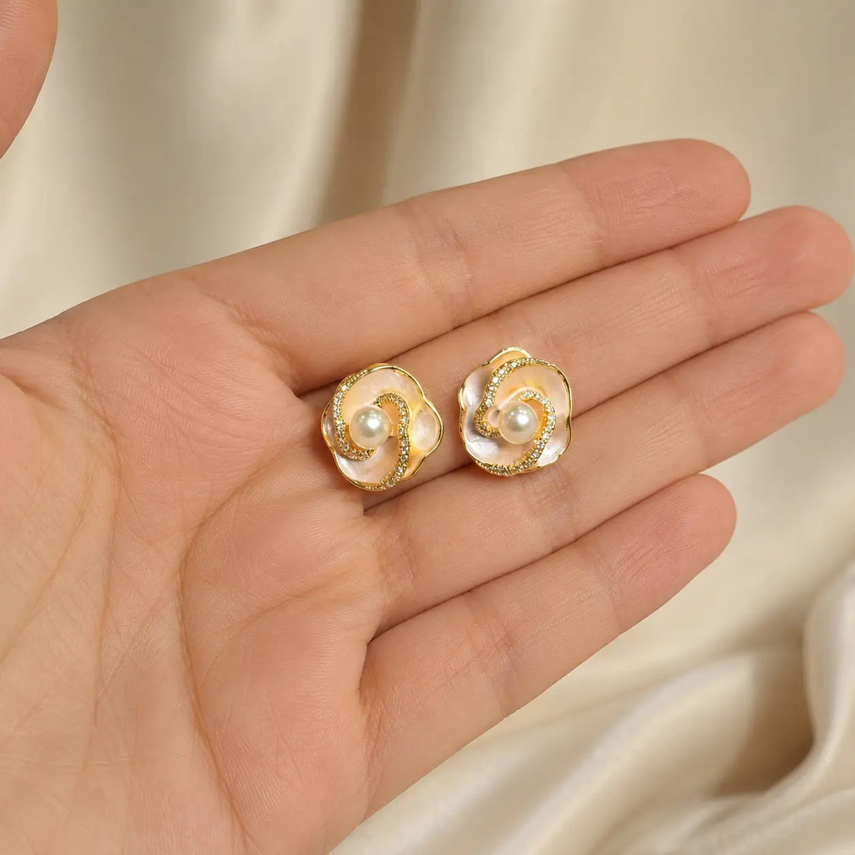 Mahrose earrings handheld view