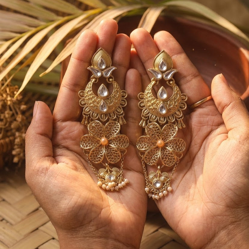 Kashmiri Zari Blossom