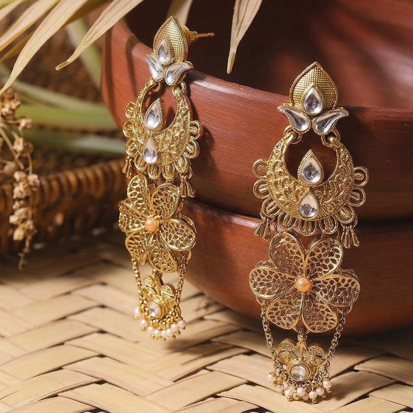 Kashmiri Zari Blossom