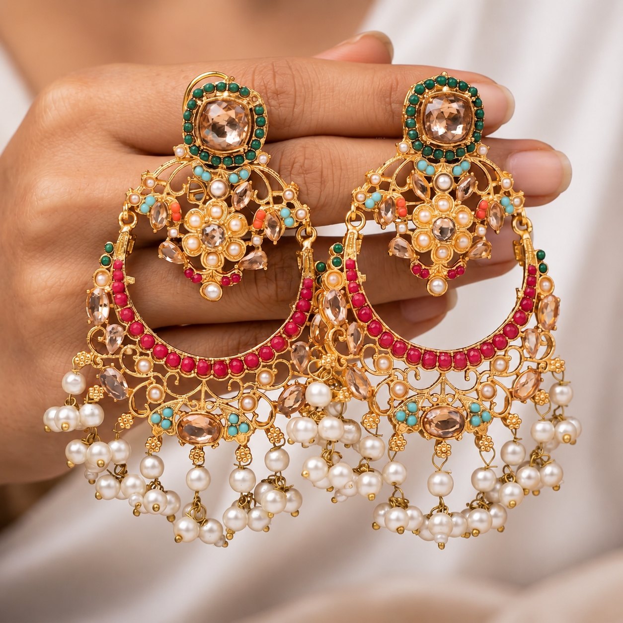 Nazakat Charm Earrings