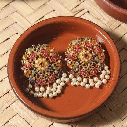 Meena Bloom Earrings - Riwaaj