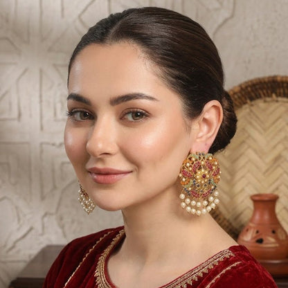 Meena Bloom Earrings - Riwaaj