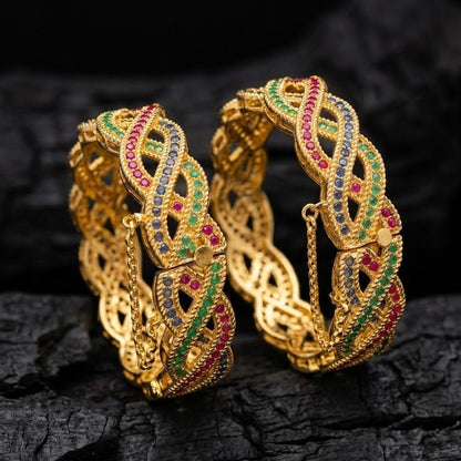 Divine Radiance Openable Bangle - Riwaaj
