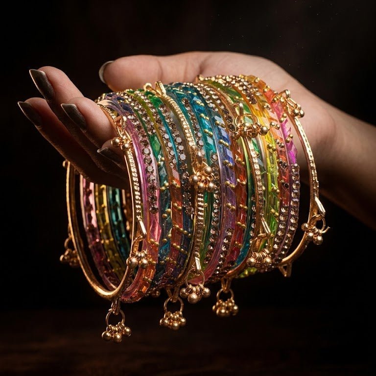 Kashmiri Ghungroo & Multi Glass Chooriyan - Riwaaj