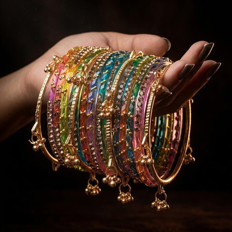 Kashmiri Ghungroo & Multi Glass Chooriyan - Riwaaj