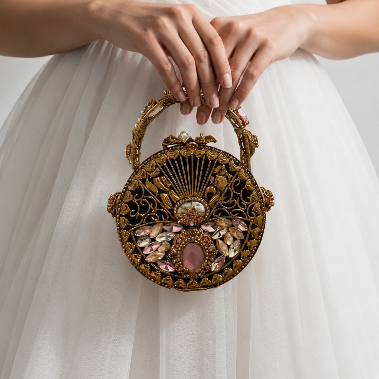 The Empress – Bridal Evening Handle Clutch Bag