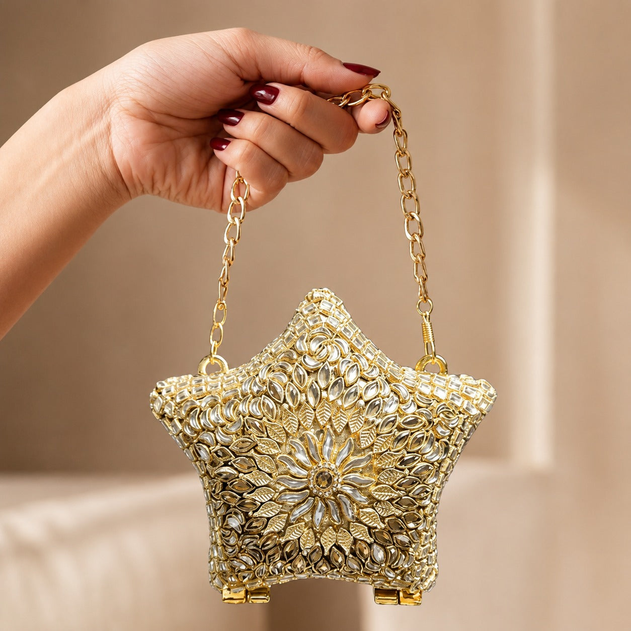 The Midnight Gala – Antique Handcrafted Evening Bag