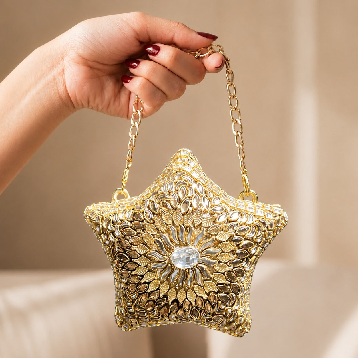 The Midnight Gala – Antique Handcrafted Evening Bag