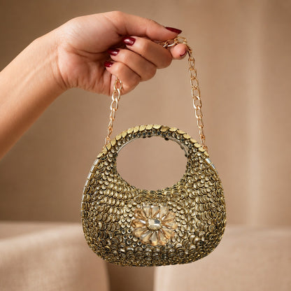 The Heirlooms – Bridal Evening Bag with Chain