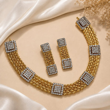 Zarina Chain Necklace Set