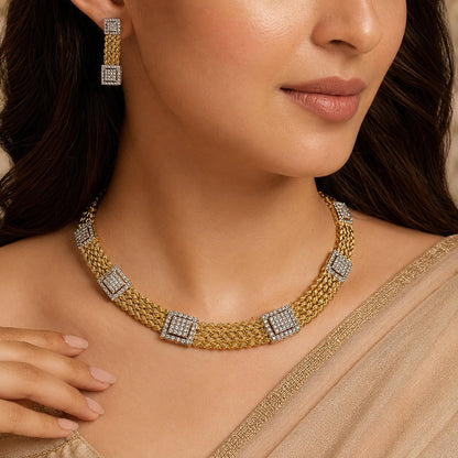 Zarina Chain Necklace Set