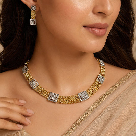Zarina Chain Necklace Set