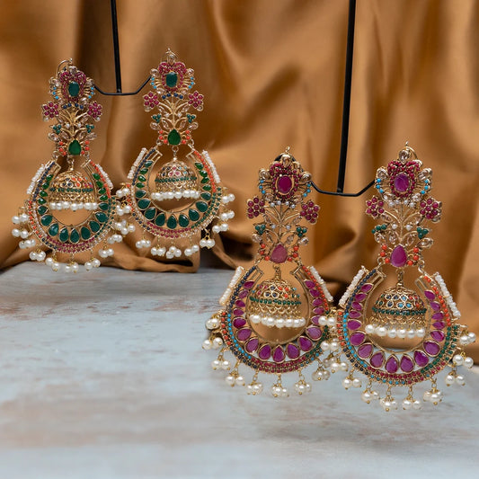 Elegant Exquisite Jhumka Earrings